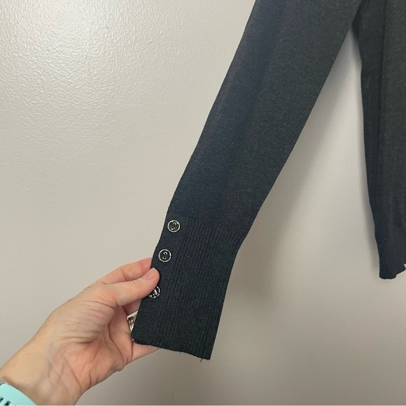 Joseph A Charcoal Turtleneck Sweater  Size: Small - Picture 4 of 11